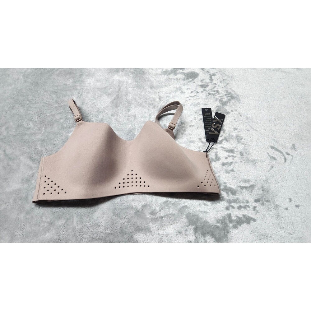 NWT Victoria's Secret VSX Small Brown Featherweight Light Balconette Sports Bra